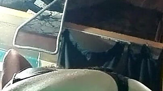 Mariana's Ass While Sucking Cock