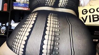 Tight sweet clit and ass solo toy fun