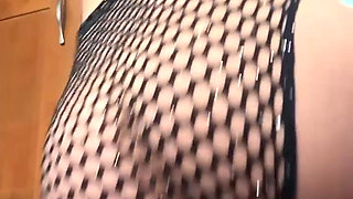 He takes off his panties in front of his stepfather and gets what he deserves with a dick in his mouth