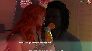 Fate Won't Separate Us by Raising Phallus - Ginger Slender Gets 2 Big Black Cocks, Steamy Creampie 24