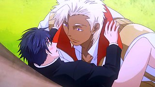 Prince fills up shy boy's anime hole with creamy finish
