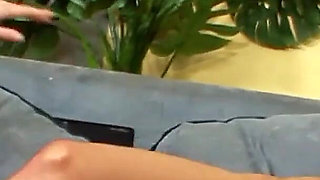 Sexy skinny step sisters filmed having horny lesbian fuck