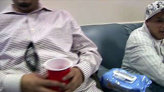 Glasses Girl Gives Sloppy Blowjob to Her Favorite Toy