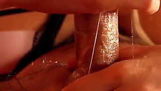 Wet Balls Massage and Sensual Handjob From Gentle Blonde