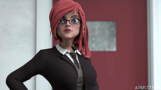 Hentai Sex College Episode 5 - Big Dick Student Impresses MILF Principal with Second Round After Creampie!