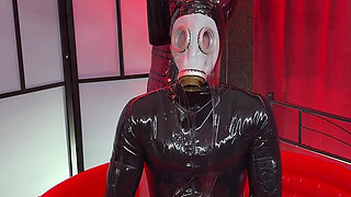 Slave Milked in Latex and Slime
