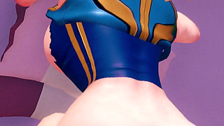 Chun Li Leaves Fortnite for Some Fun in Doggy POV