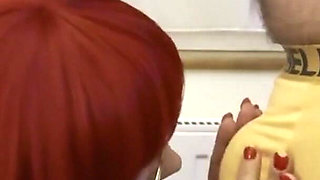 She Sucks Her Virgin Stepsisters Cock and Puts It in Her Mouth