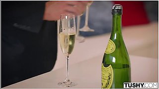 Lana Rhoades First Double Penetration