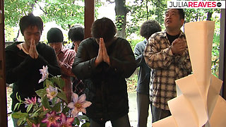 Hairy girl rides a huge cock to a  cumshot after blowjob