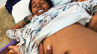 Sister Takes off Her Clothes in Front of Brother, Brother Is Rubbing His Younger Sister's Pussy with His Fingers - Bhabhi Shoving Pussy