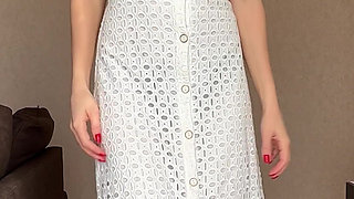 Modeling Clip in Different Dresses