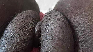 Desi fat pussy swallowing dirty old panties looks fun and amazing