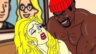 Married Housewife Maria Spreads Her Legs and Becomes a Slut Wife. Cartoon Hentai