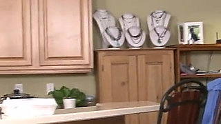 Horny MILF Neighbor Sucks and Jerks off College Stud