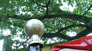 Anything Can Fit in This Blonde Slut's Ass