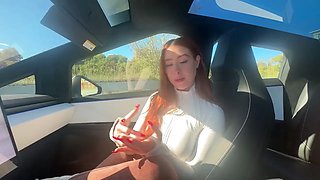 Taking My Best Friends Girlfriends Virginity- Creamy Car Sex