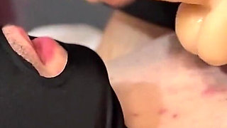 Fucked My Boyfriend’s Throat with My Strap-on