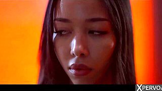 Small tits video with mysterious Marcello Bravo and Lia Lin from Little Caprice Dreams