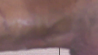 Ebony Slut Sucks White Cock and Swallows Hot Jizz