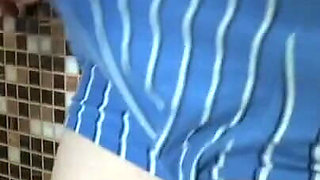 Crazy grandma wanks big dick