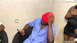 Horny Nigerian Housewife Cheats With BBC Neighbor - Sneaky Fuck From Landlord