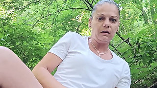 Inserting a Stick in My Pussy