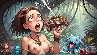 Jungle Squirting Machine Orgy