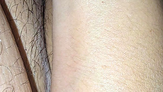 Arab step mom hand grabs Indian step son big balls