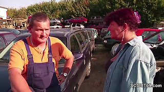 Fuck granny outdoor: Blowjob, Doggy  Cowgirl Porn