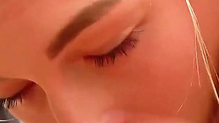 Cute Blonde Amateur Has Her Social Anxiety Cured with Deepthroat Therapy!