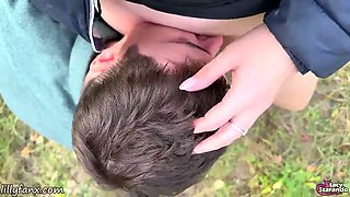 Social Experiment XXX: Random Guy Licks My Pussy Outdoors