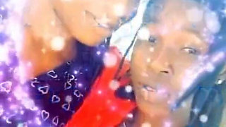 Hot Semen on Black Gal's Face