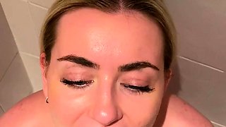 POV Handjob Blowjob cumshot compilation