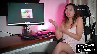 SPH whore rating pathetic small prick dude on the video