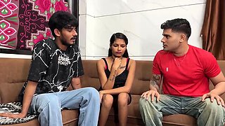 Indian collage student gang bang hardcore clear hindi audio