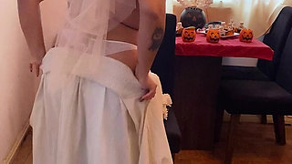 Halloween Dark Bride Strip Twerk