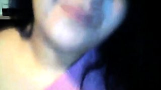 Arab Babe Shows Off Her Big Tits on Webcam