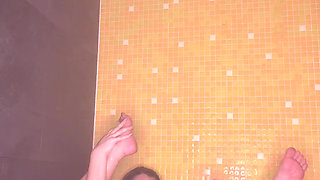 Sara Retali Gets Fucked Her Favorite Dildo in the Gym Bathroom