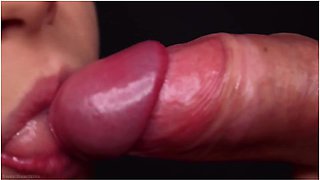 Close Up: Let Me Suck You And Give You Best Gentle Blowjob? I Swallow Your Cum!