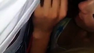 Crossdresser Amateur Blows BBC in Interracial Video