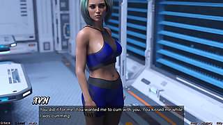 Stranded in Space - Hard Talk with Femdom Military Girl