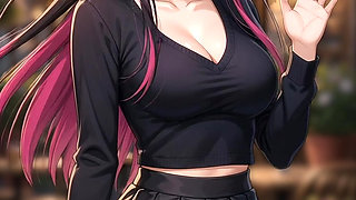 Emo Goth Girl First Date JOI in Parked Car Teases Pussy and Cums With You