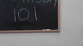 Belle the Cock Sucking Student Featuring Belle