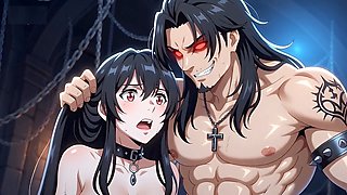 Lezzy, anime, goth