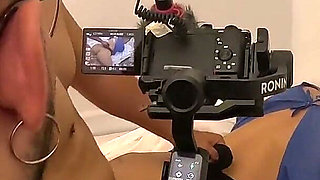 Behind the Scenes in Nurse Video with Karen Sleent and Fred Nunex - Back Stage Club