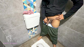 The Gentle Delivery Boy Came Home with the Parcel, She Had Come Home to Loudly, the Guy with the Parcel Was Shaking the Land in My Bathroom Loudly