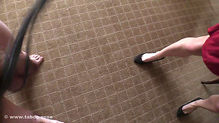 Hard Cock and Ball Whipping - POV