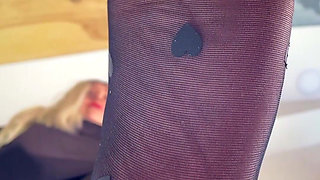 Nylon Toes Play - Then Step on Your Face