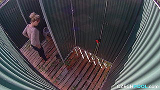 Czech Pool 2: Smoothly Shaved Blonde